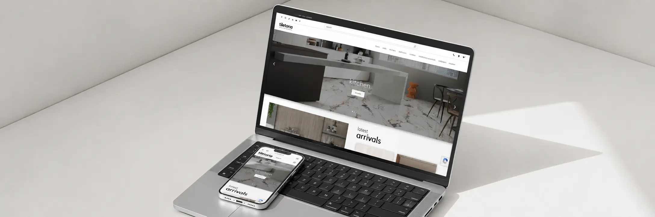 X Digital Project : Case Study | Tiletoria | Website design and development | Cape town, South Africa