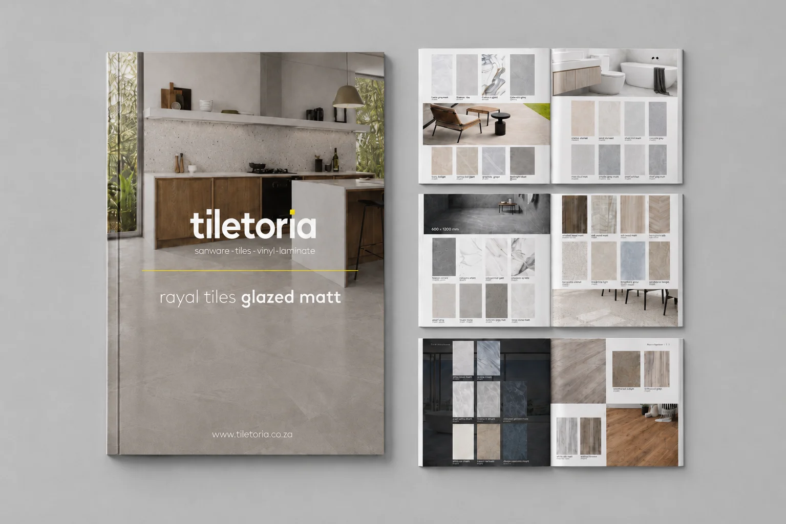 X Digital Project | Case Study | Tiletoria | Graphic Design | Product Catalogue Design | Business Assets | Creative Agency | Cape town, South Africa