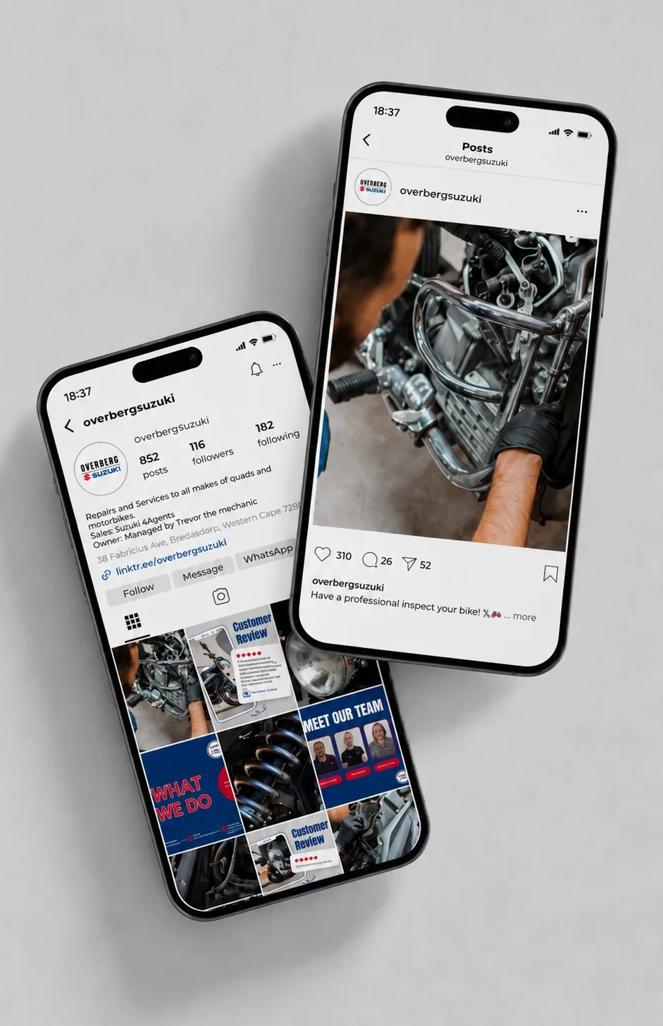 X Digital | Overberg Suzuki | Project | Case Study | Social Media Marketing services | Social Media Management | Content Creation | Digital Marketing Agency | Cape Town | South Africa