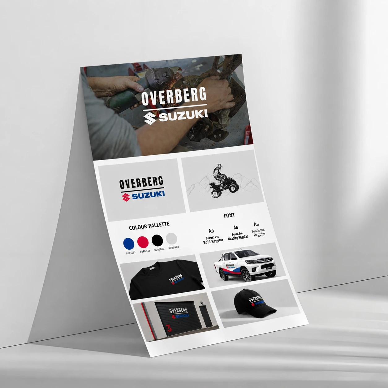 X Digital | Overberg Suzuki | Projects | Case Studies | Branding services | Corporate branding | Brand Guide | Brand & logo design | Creative Agency | Cape Town | South Africa